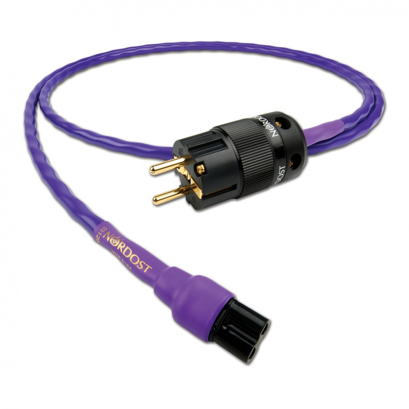 Фото Nordost Purple flare 1m (EU (Schuko) figure 8)