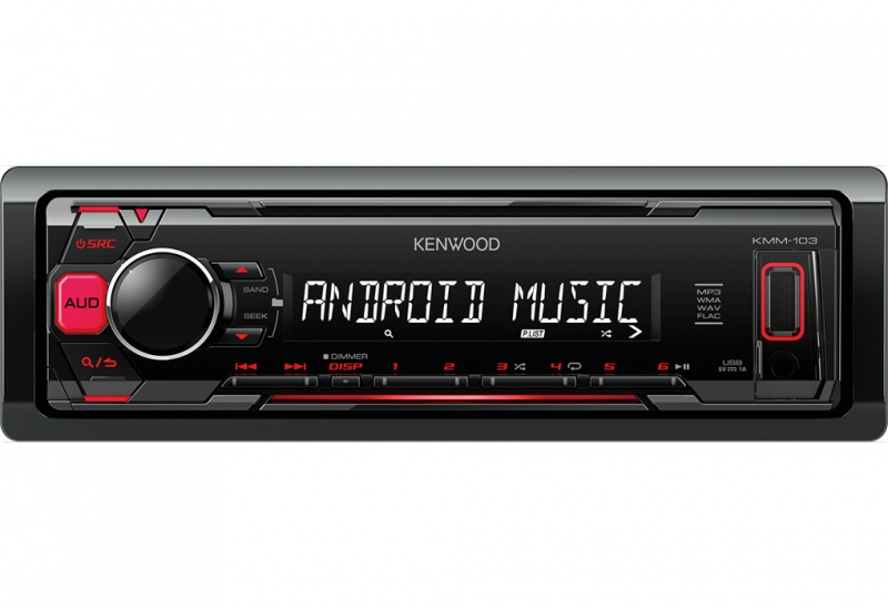 Kenwood KMM-103RY фото Фото Kenwood KMM-103RY
