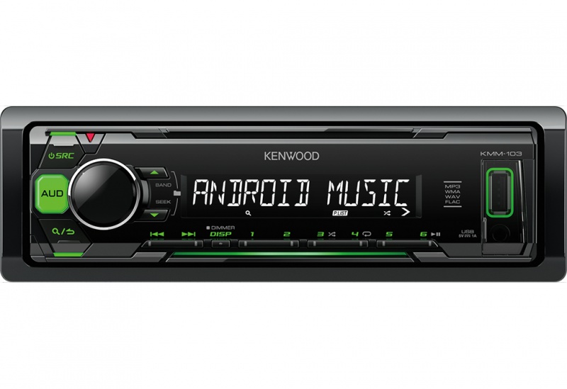 Kenwood KMM-103GY фото Фото Kenwood KMM-103GY