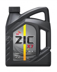 Придбати Моторное масло ZIC X7 LS 5W-30 4л