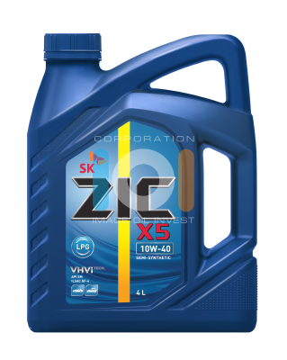 ZIC LPG 10W-40 4л фото Фото ZIC LPG 10W-40 4л
