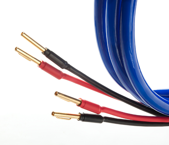 Фото Taga Harmony BLUE-16 OFC Speaker Cable with Banana Plugs 2х2,5 метра