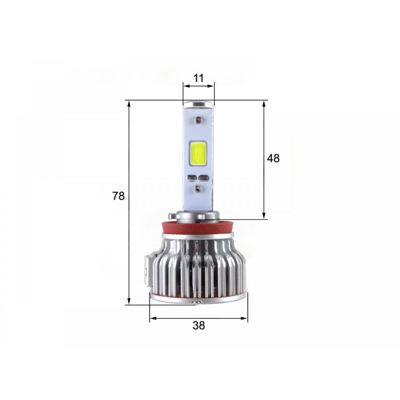 Фото Sho-Me H11 6000K 30W LED G2.1