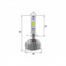 Придбати LED- лампы Sho-Me H7 6000K 30W LED G2.1