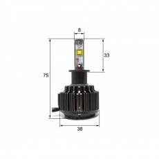 Придбати LED- лампы Sho-Me H3 6000K 30W LED G1.1