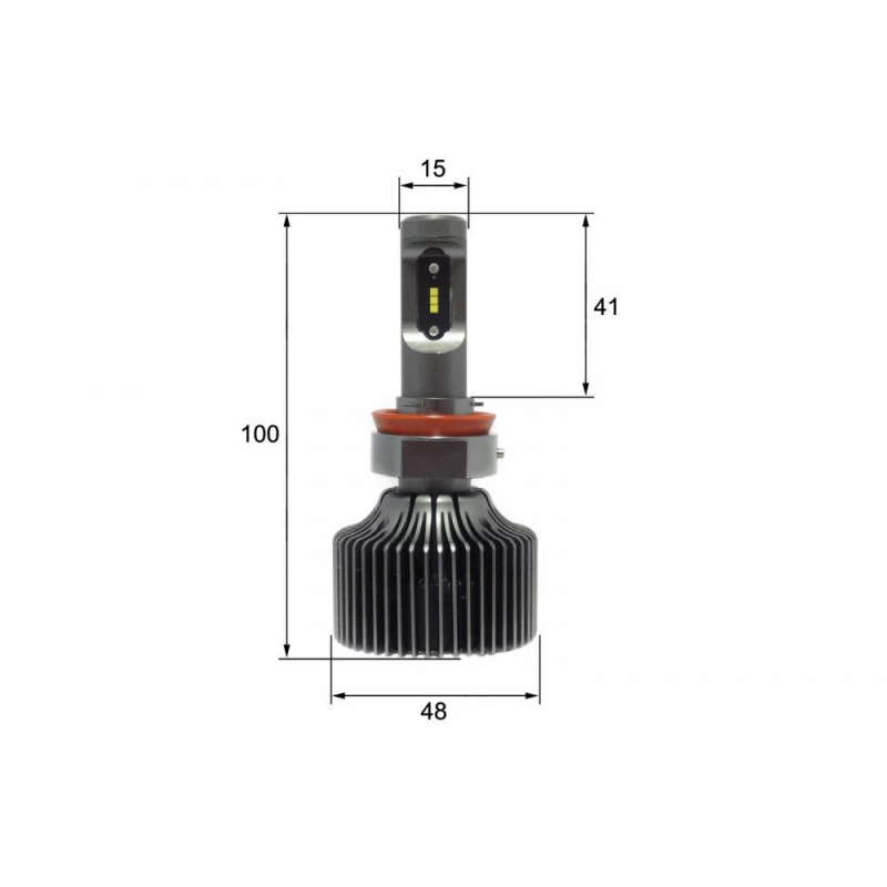Фото Sho-Me H11 6000K 30W LED G5.3