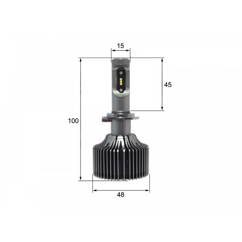 Фото Sho-Me H7 6000K 30W LED G5.3 