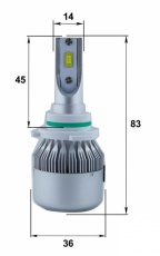 Придбати LED- лампы Sho-Me G7.1 9006 6000K 36W