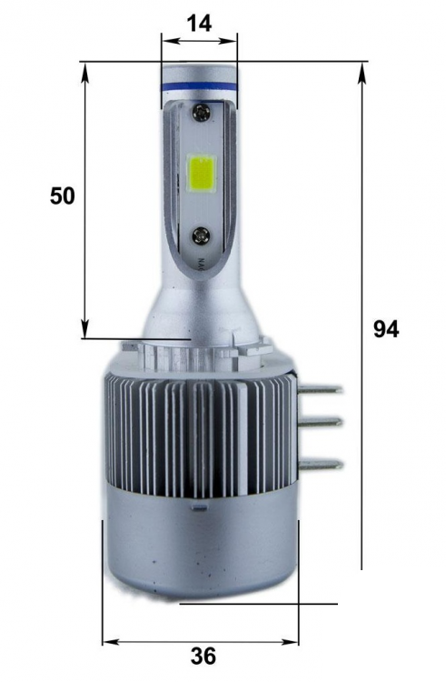 Фото Sho-Me G7.1 H15 6000K 36W