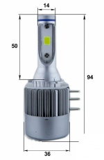 Придбати LED- лампы Sho-Me G7.1 H15 6000K 36W