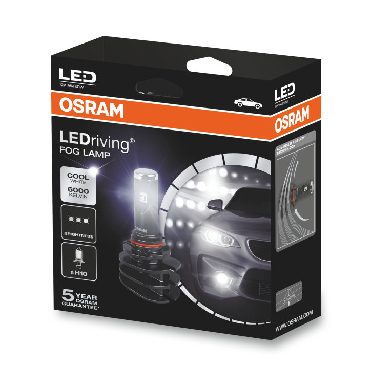 Фото Osram H10 LEDriving FOG LAMP 6000K 12V 9645CW