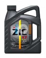 Придбати Моторное масло ZIC X7 FE 0W-20 4л