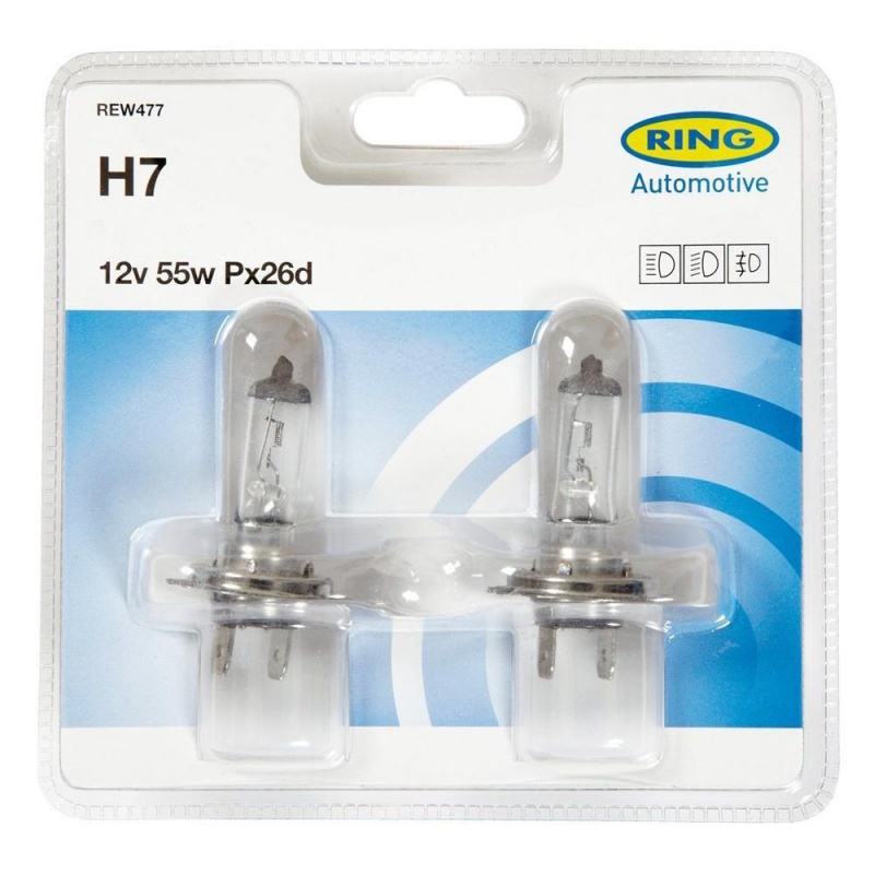 Фото RING H7 REW477 12V 55W (2 шт)