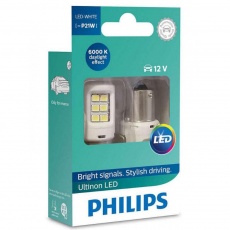 Купить LED- лампы Philips Ultinon P21W 12V White 11498ULWX2 (2шт.)
