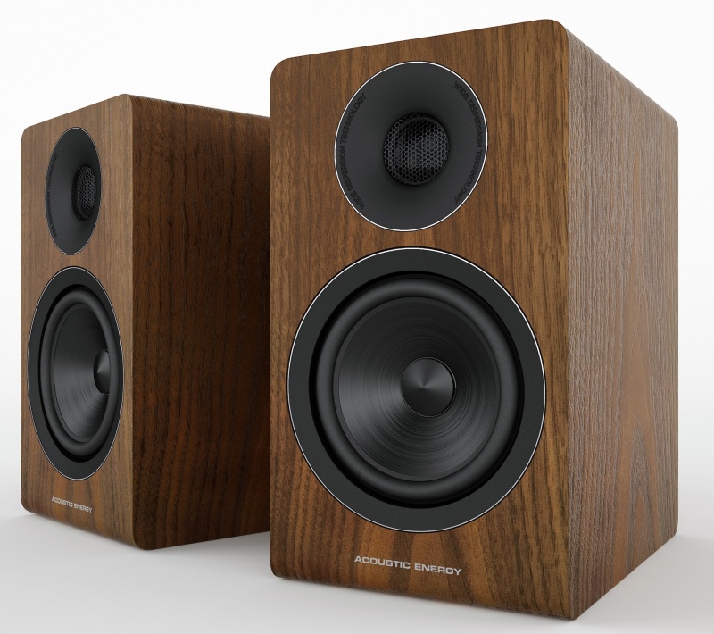 Фото Acoustic Energy AE 300 Walnut wood veneer 