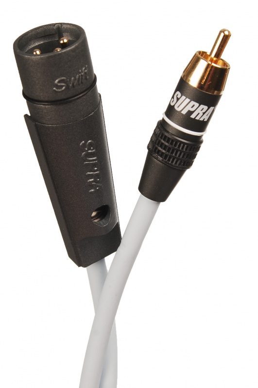 Фото Supra SUBLINK 1RCA-1XLR/M BLUE 10M