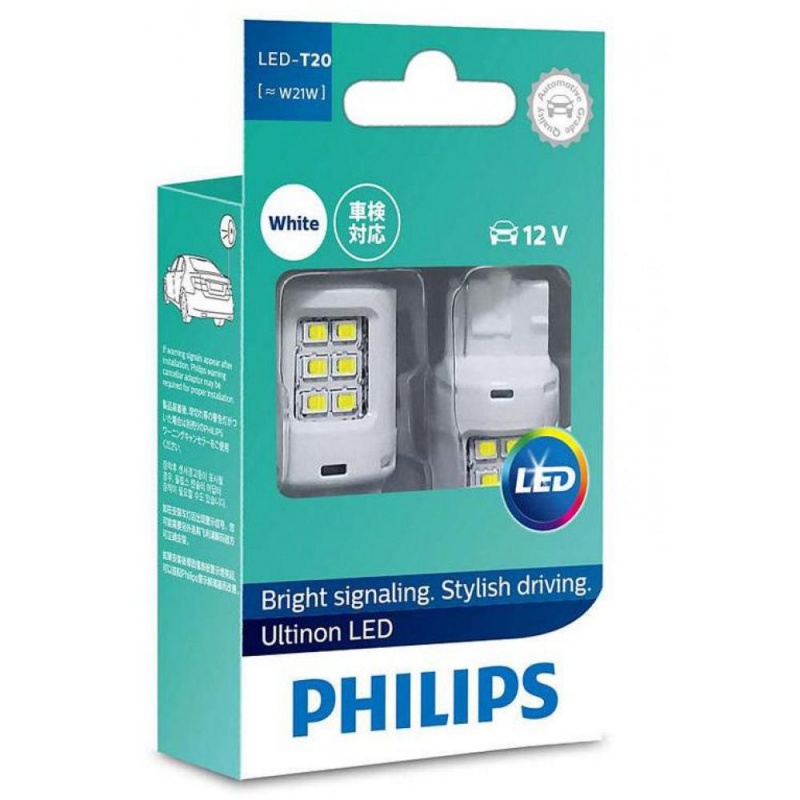 Фото Philips W21W White Ultinon 12V 11065ULWX2 (2шт)