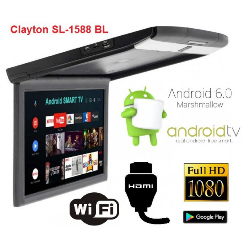 Фото Clayton SL-1588 BL Android (черный)