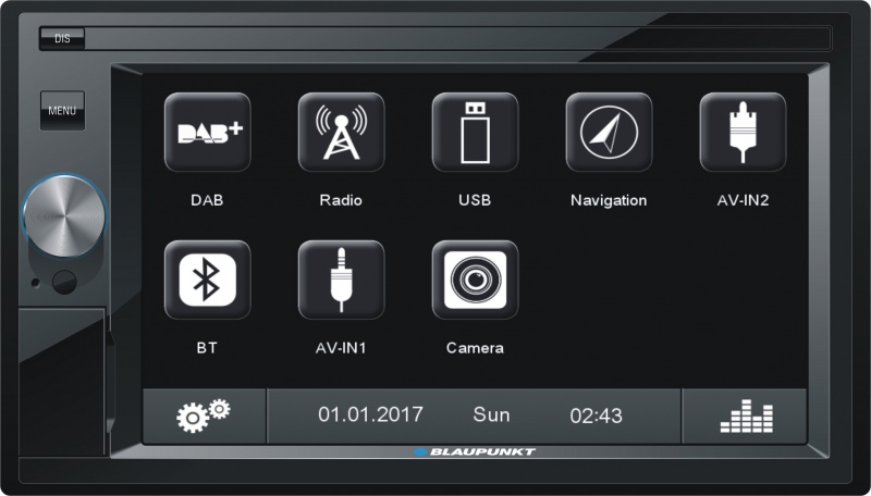 Фото Blaupunkt OSLO 370  DAB (Nav ready) piano black finished frame