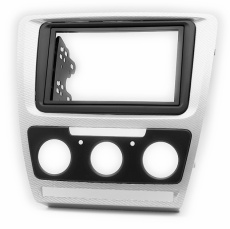 Придбати Перехідні рамки CARAV 11-692 SKODA Octavia 2008-2013 (Manual Air-Conditioning) Grey Carbon