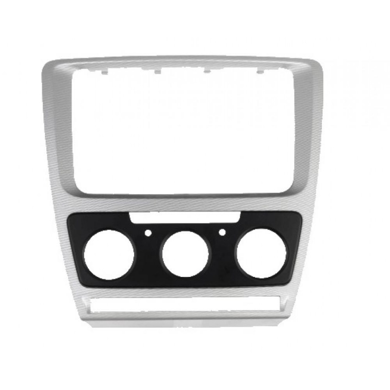 Фото 781-08-107 Skoda Octavia 2008-2013 (Manual Air-Cond) Silver-HQ