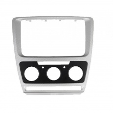Придбати Перехідні рамки 781-08-107 Skoda Octavia 2008-2013 (Manual Air-Cond) Silver-HQ