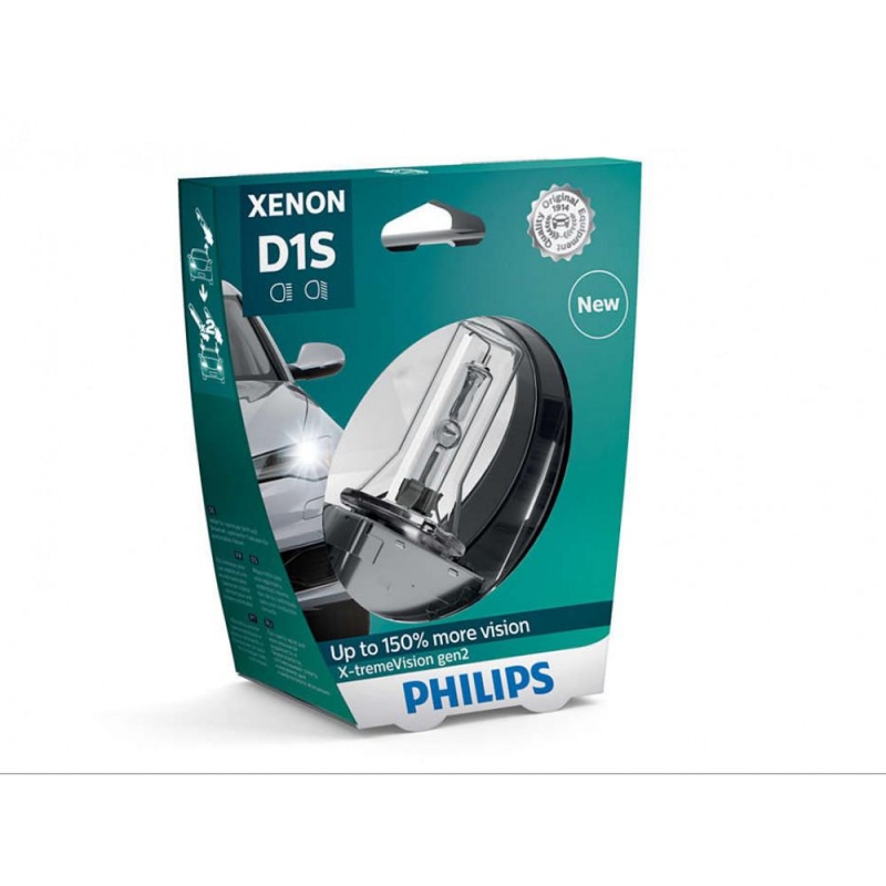 Фото Philips D1S X-treme Vision 85415 XV2 S1 gen2 +150%