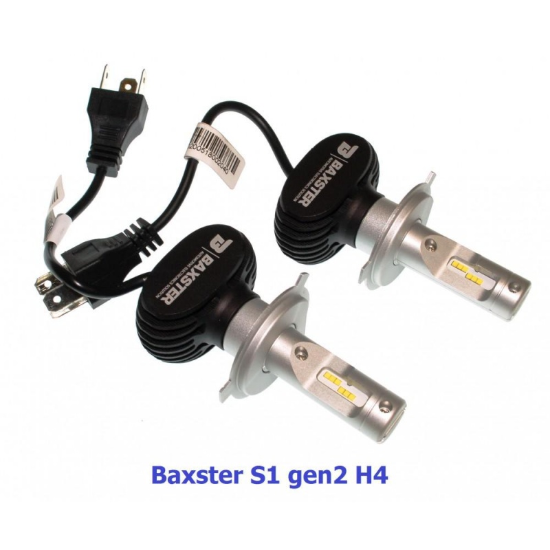 Фото Baxster S1 gen2 H4 6000K (2 шт)