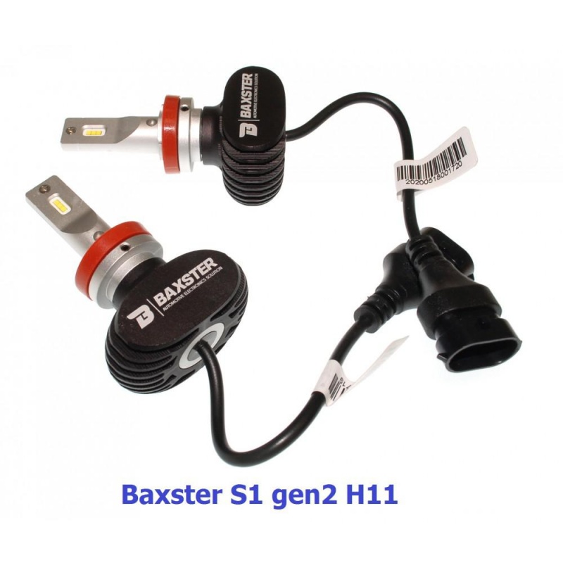 Фото Baxster S1 gen2 H11 6000K (2 шт)