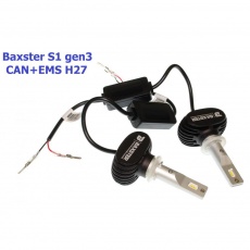 Придбати LED- лампы Baxster S1 gen3 H27 6000K CAN+EMS (2 шт)