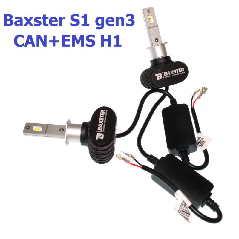 Фото Baxster S1 gen3 H1 6000KCAN+EMS (2 шт)