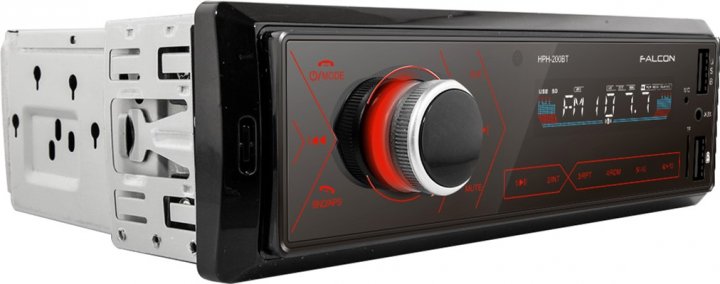 Falcon HPH-200BT Red (1DIN) фото Фото Falcon HPH-200BT Red (1DIN)